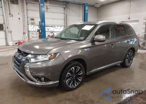 2018 Mitsubishi Outlander Phev Sel from USA, damaged, VIN JA4J24A5XJZ027617